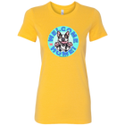 Boston Terrier - Welcome Home - Bella Womens Shirt