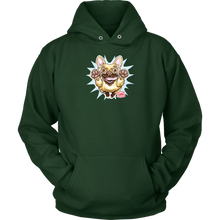 Load image into Gallery viewer, green Unisex Hoodie featuring the OMG Fawn French Bulldog - Frenchie 