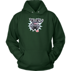 Happy Excited Jumping Black Labrador Retriever Dog - Unisex Hoodie for Dog Lovers