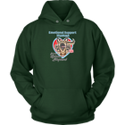 Emotional Support Human - German Shepherd - Unisex Hoodie