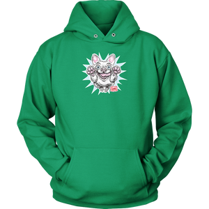 White French Bulldog - Frenchie - Unisex Hoodie