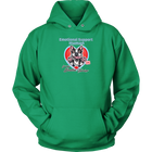 Emotional Support Human - Boston Terrier - Unisex Hoodie for Bostie Dog Lovers