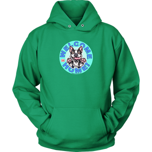 Boston Terrier - Welcome Home - Unisex Hoodie