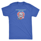 Emotional Support Human - Blue Nose Pitbull - Next Level Mens Triblend