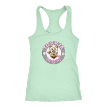 Load image into Gallery viewer, Yorkshire Terrier (Yorkie) Mom - Next Level Racerback Tank