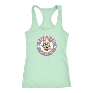 Yorkshire Terrier (Yorkie) Mom - Next Level Racerback Tank