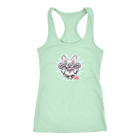 White French Bulldog - Frenchie - Next Level Racerback Tank
