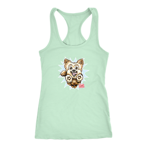 Yorkshire Terrier (Yorkie) - Next Level Racerback Tank