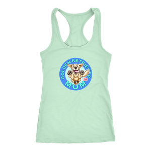 Golden Retriever Mom - Next Level Racerback Tank for Dog Lovers