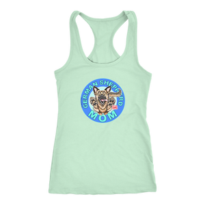 German Shepherd Mom - Next Level Racerback Tank