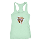 OMG Red Nose Pitbull - Next Level Racerback Tank
