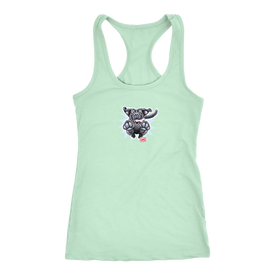 OMG Black Labrador Retriever - Next Level Racerback Tank