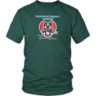 Emotional Support Human - Boston Terrier - District Unisex Shirt