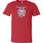 Emotional Support Human - Blue Nose Pitbull - Canvas brand Mens Shirt