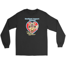 Load image into Gallery viewer, Emotional Support Human - Golden Retriever - Gildan Long Sleeve Tee