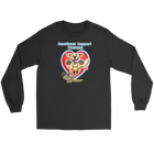 Emotional Support Human - Golden Retriever - Gildan Long Sleeve Tee