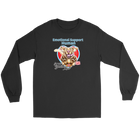 Emotional Support Human - Yellow Labrador Retriever - Gildan Long Sleeve Tee