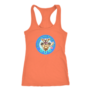 Golden Retriever Mom - Next Level Racerback Tank for Dog Lovers