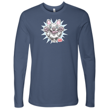 Load image into Gallery viewer, White French Bulldog - Frenchie - Next Level Mens Long Sleeve