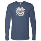 White French Bulldog - Frenchie - Next Level Mens Long Sleeve