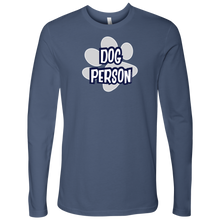 Load image into Gallery viewer, Dog Person - Next Level Mens Long Sleeve