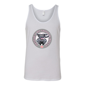 Rescue is My Favorite Breed - Black Labrador Unisex Tank