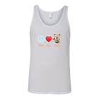 Peace Love Yorkie - Canvas brand Unisex Tank