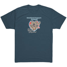 Load image into Gallery viewer, Emotional Support Human - German Shepherd Next Level Mens Triblend Shirt for GSD Dog Lovers