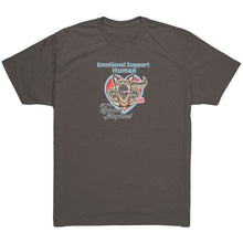 Load image into Gallery viewer, Emotional Support Human - German Shepherd Next Level Mens Triblend Shirt for GSD Dog Lovers