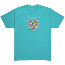 Load image into Gallery viewer, Emotional Support Human - German Shepherd Next Level Mens Triblend Shirt for GSD Dog Lovers