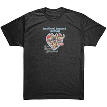 Load image into Gallery viewer, Emotional Support Human - German Shepherd Next Level Mens Triblend Shirt for GSD Dog Lovers