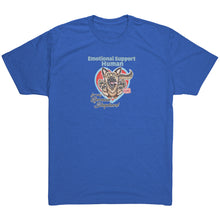 Load image into Gallery viewer, Emotional Support Human - German Shepherd Next Level Mens Triblend Shirt for GSD Dog Lovers