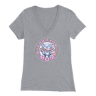 Blue Nose PitBull Mom - Bella Womens V-Neck