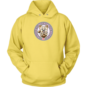 Rescue is My Favorite Breed - Yorkie - Unisex Hoodie for the Yorkshire Terrier Dog Lover