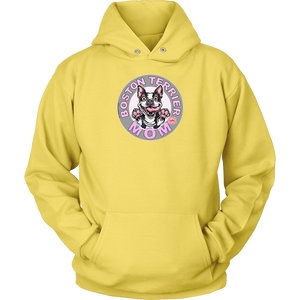 Boston Terrier Mom - Hoodie for Bostie Dog Lovers