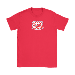 OMG Logo - Gildan Womens T-Shirt