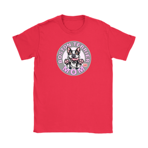 Boston Terrier Mom - Gildan T-Shirt