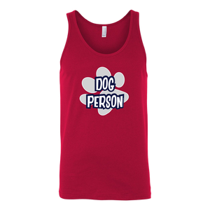 Dog Person - Canvas Unisex Tank for Dog Lovers