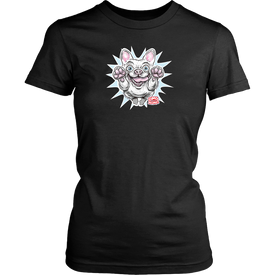 White French Bulldog - Frenchie - District Womens Shirt