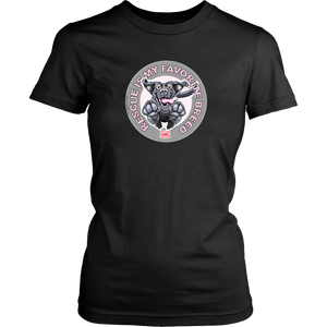 Rescue is My Favorite Breed - Black Labrador Womens Shirt