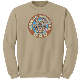 German Shepherd Dog Dad Sweatshirt