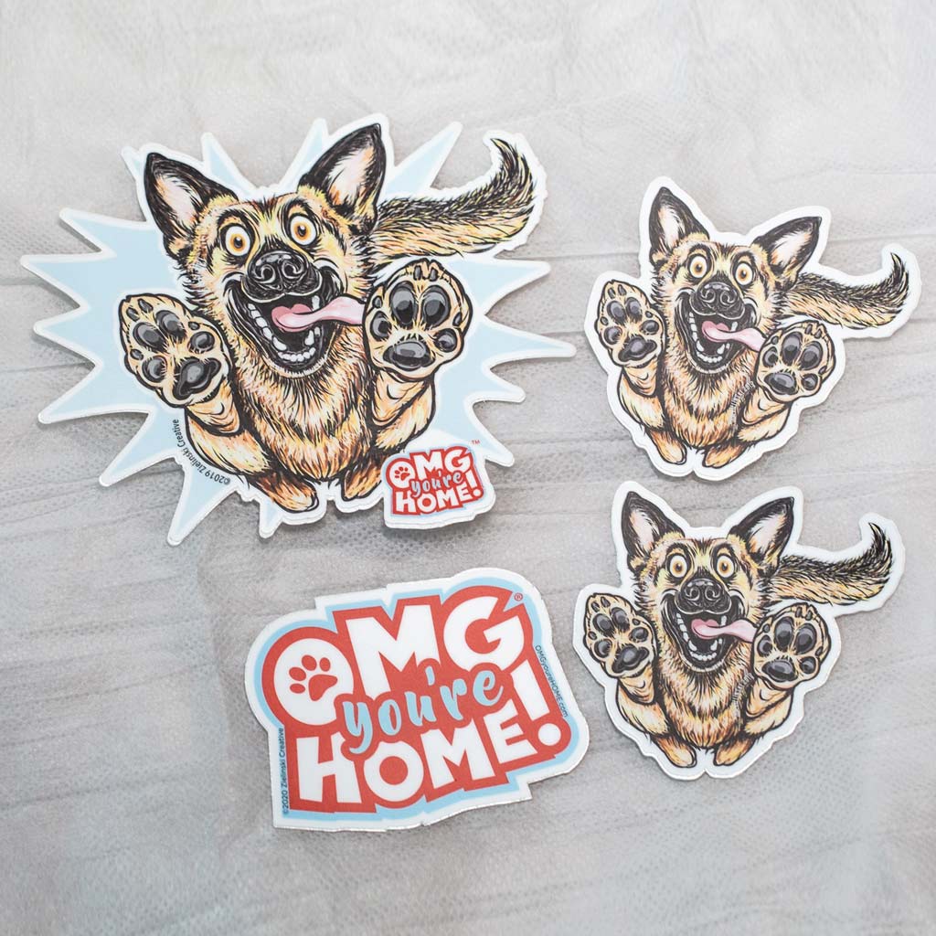 German Shepherd Sticker Pack