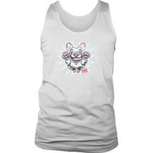 Load image into Gallery viewer, White French Bulldog - Frenchie - District Mens Tank