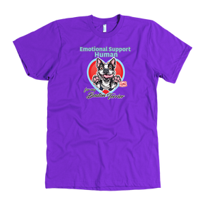 Emotional Support Human - Boston Terrier - American Apparel Mens