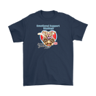 Emotional Support Human - Yellow Labrador Retriever - Gildan Mens T-Shirt