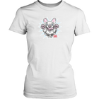 White French Bulldog - Frenchie - District Womens Shirt