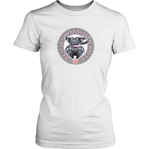 Rescue is My Favorite Breed - Black Labrador Womens Shirt