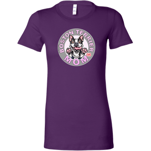 Boston Terrier Mom - Bella Womens Shirt