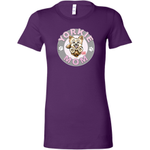 Load image into Gallery viewer, Yorkshire Terrier (Yorkie) Mom - Bella Womens Shirt for Yorkie Dog Lovers