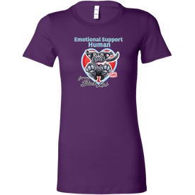 Emotional Support Human - Black Labrador Retriever - Womens Shirt for Dog Lovers